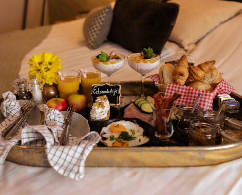 Luxe ontbijt op bed