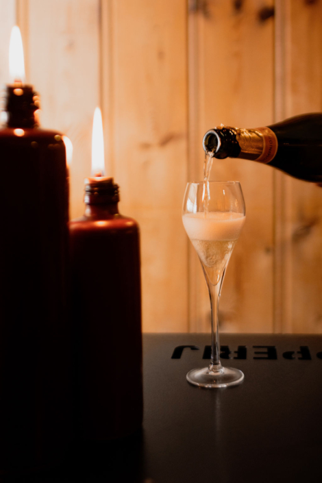 Prosecco op de tap